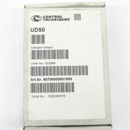 Control Techniques UD50 Unidrive Applications 282462 neu-OVP - Maranos.de