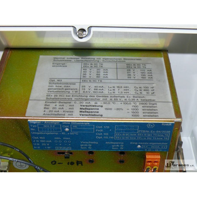Knick 803 S2 digital Anzeiger - Maranos.de
