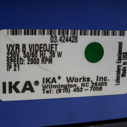 IKA Shaker VXR B Videojet 2000rpm Schüttler - Maranos.de