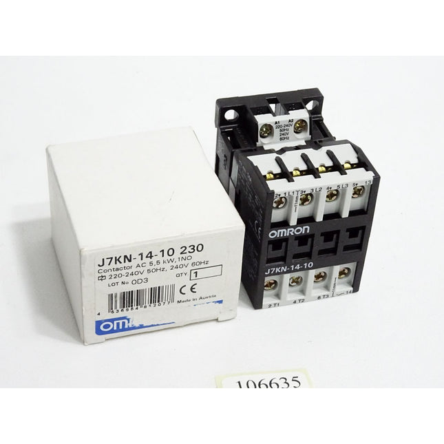 Omron Schütz J7KN-14-10 230 / Neu OVP - Maranos.de