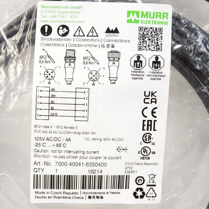 Murr Elektronik 7000-40041-6350400 / Neu OVP - Maranos.de