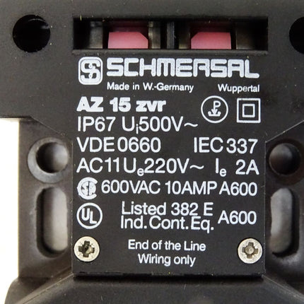 Schmersal AZ15zvr AZ 15 zvr Sicherheitsschalter - Maranos.de