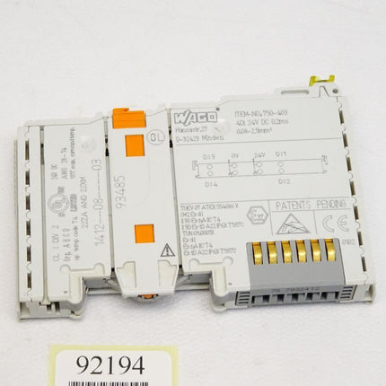 Wago 750-403 4DI 24VDC 0.2ms - Maranos.de