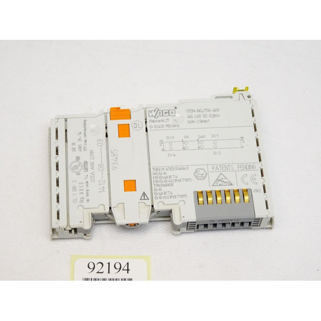 Wago 750-403 4DI 24VDC 0.2ms - Maranos.de