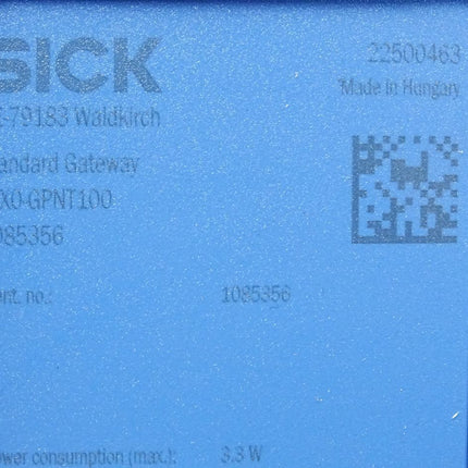 Sick Sicherheitssteuerung Flexi Compact 1085356 FLX0-GPNT100 / Neu OVP versiegelt - Maranos.de