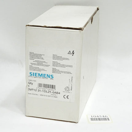 Siemens Leistungsschalter 3VF1231-1DL21-0AB4 / Neu OVP - Maranos.de