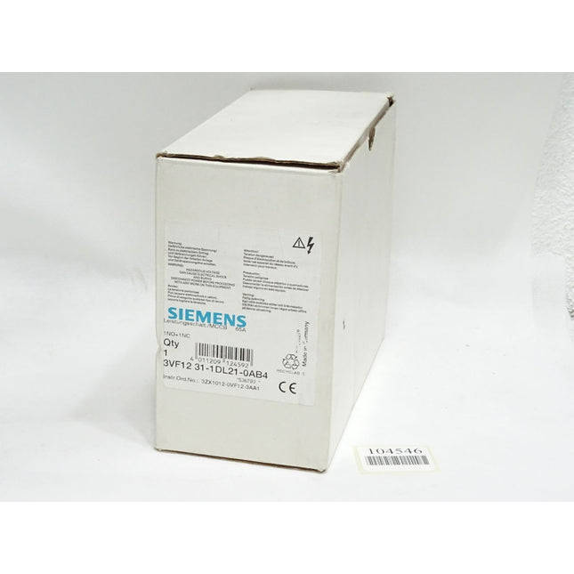 Siemens Leistungsschalter 3VF1231-1DL21-0AB4 / Neu OVP - Maranos.de