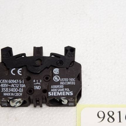 Siemens Schaltelement 3SB3400-0J / Neu - Maranos.de