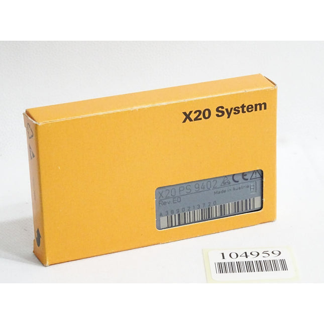 B&R X20PS9402 X20 PS 9402 Rev.E0 Einspeisemodul / Neu OVP - Maranos.de
