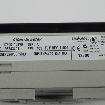 Allen Bradley 1790D-16BV0 Kompaktblock LDX 95743401 Ser. A - Maranos.de