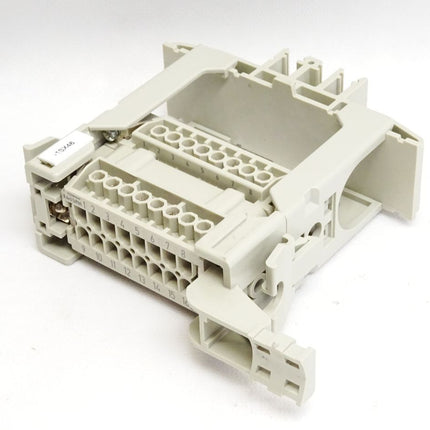 Harting Stecker Stift 09330162601 Han16E-M-s + Buchse 09330162701 Han16E-F-s Kontakteinsatz-Halterung - Maranos.de
