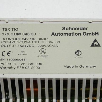 Schneider Automation TSX TIO 170 BDM 346 30 / 170BDM346 30 - Maranos.de