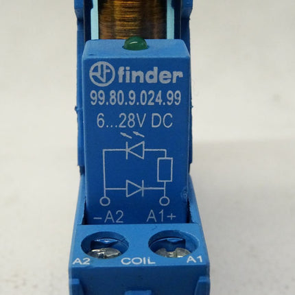 Finder 95.95.3 Sockel + 99.80.9.024.99 Relais + 40.61 Relais - Maranos.de