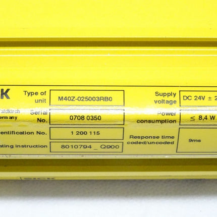 Sick M4000 M40Z-025003RB0 / 1200115 Mehrstrahl-Sicherheits-Lichtschranke - Maranos.de