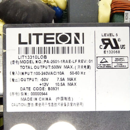Liteon LIT13310LOB LIT13310LQB PA-2501-1RAE-LF 500W Power Supply - Maranos.de