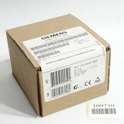 Siemens S7-200 6ES7235-0KD22-0XA0 6ES7 235-0KD22-0XA0 Neu OVP versiegelt - Maranos.de