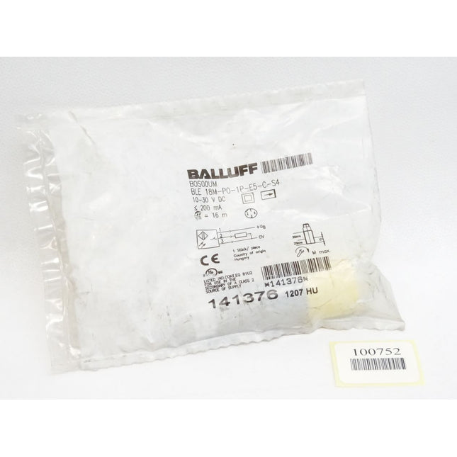 Balluff Sensor BOS00UM BLE 18M-PO-1P-E5-C-S4 18M-P0-1P-E5-C-S4 / Neu OVP - Maranos.de
