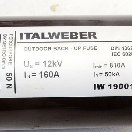 Italweber Outdoor Back-Up Fuse / IW1900160 / 160A 12kV /  Neu - Maranos.de