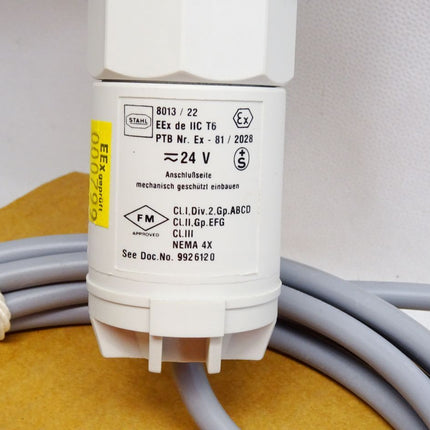 Stahl Leuchtmelder rot 8013/22-02-23 / Neu OVP - Maranos.de