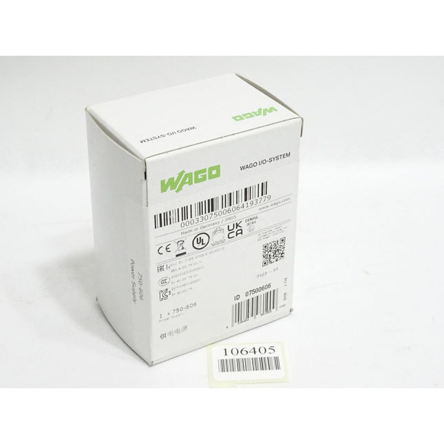 Wago 750-606 Potentialeinspeisung / Neu OVP versiegelt - Maranos.de