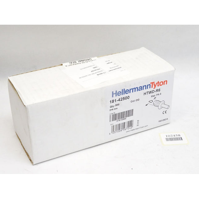 Hellermann Tyton 181-42500 HTWD-R6 / Inhalt : 500 Stück / Neu OVP - Maranos.de