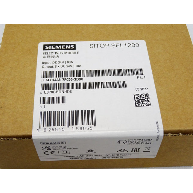 Siemens Sitop Sel1200 6EP4438-7FC00-3DX0 / Neu OVP versiegelt - Maranos.de