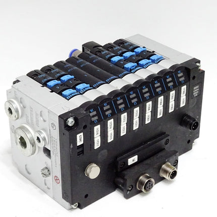 Festo 18210 CPV14-VI Ventilinsel + 165811 Elektrik-Anschaltung CPV14-GE-DI01-8 - Maranos.de