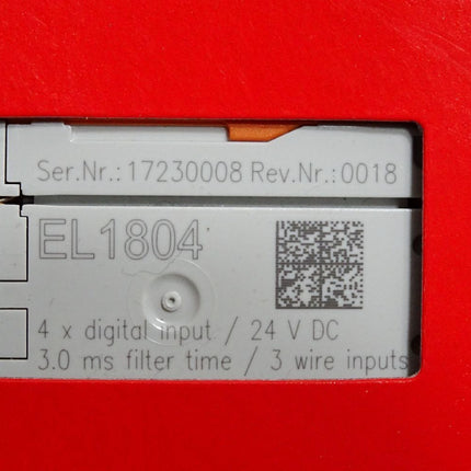 Beckhoff EL1804 digitale Eingangsklemme / Neu OVP - Maranos.de