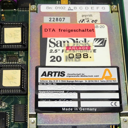 Siemens Sinumerik 840D 6FC5247-0AA02-1AA0 / 6FC5 247-0AA02-1AA0 Version C / CTM-1/20 MB - Maranos.de