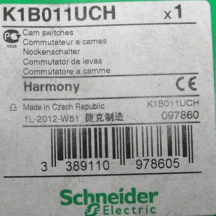 Schneider K1B011UCH Umschalter 90° 12A für Nockenschalter Ø 22mm neu-OVP - Maranos.de