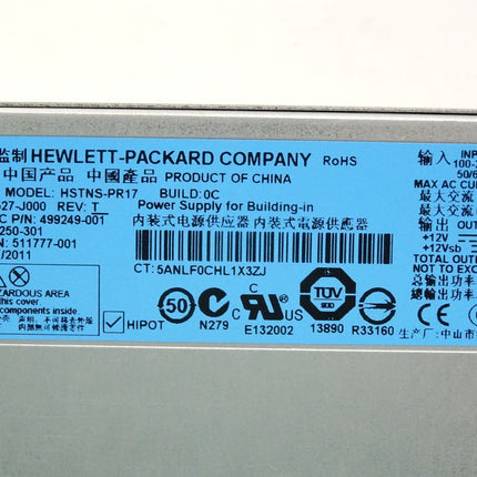 HP HSTNS-PR17 Build 0C Power Supply for Bulding-in - Maranos.de