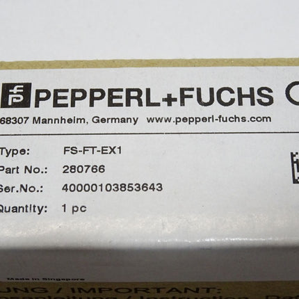 Pepperl+Fuchs Fieldbus Terminator 280766 FS-FT-Ex1 / Neu OVP - Maranos.de