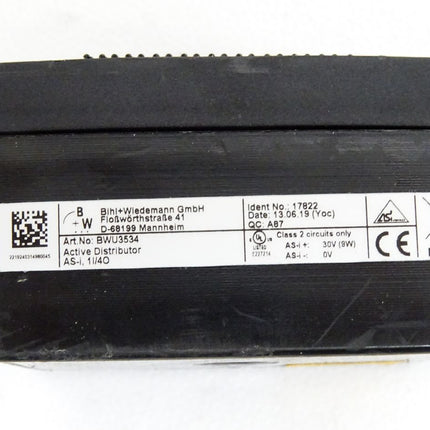 Bihl+Wiedemann BWU3534 Aktiver Verteiler - Maranos.de