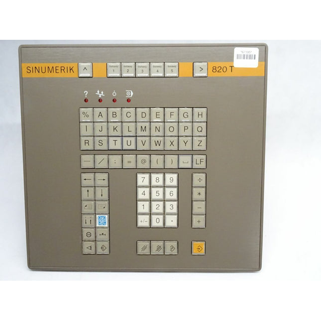 Siemens Sinumerik 820T CNC-Bedienpanel Bedientafel R&S Keller - Maranos.de