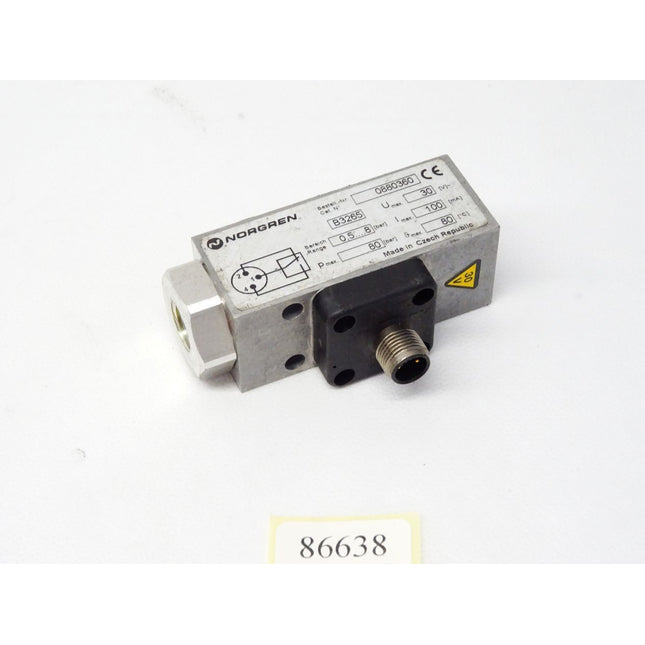 Norgren 0880360 0,5..8bar 30V 100mA pmax. 80bar - Maranos.de