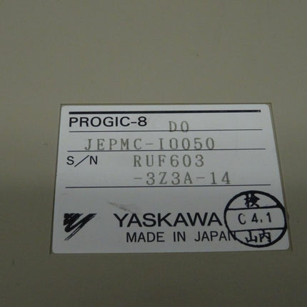 YASKAWA PROGIC-8 D0 JEPMC-IO050 S/N RUF603 -3Z3A1-14 Controller - Maranos.de