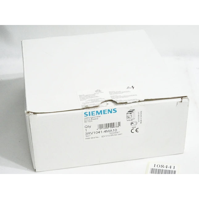 Siemens Leistungsschalter 3RV1041-4MA10 / Neu OVP - Maranos.de