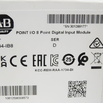 Allen-Bradley 1734-IB8 Point Digital Input Module / Neu OVP - Maranos.de