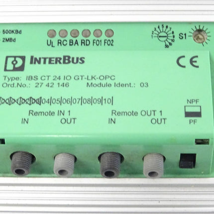 Phoenix Contact Interbus 2742146 UBS CT 24 IO GT-LK-OPC E:03 - Maranos.de