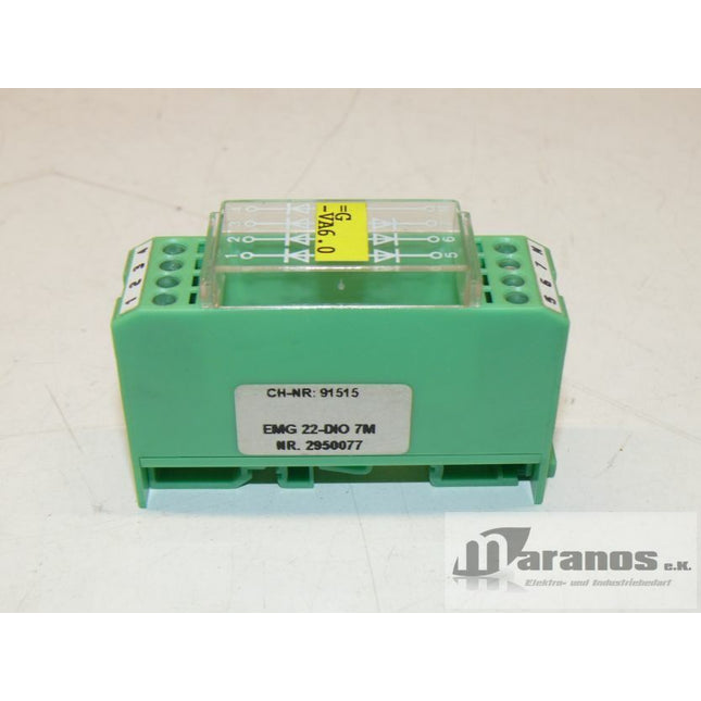 Phoenix Contact 2950077 EMG 22-DIO 7M Diodenmodul - Maranos.de
