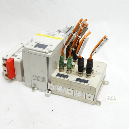 SMC Bus Modul EX245-SPR1-X165 + I/O Block EX245-DX1-X36 / EX245-DY1-X37 + Valve VQC2201NR-5-X27 - Maranos.de