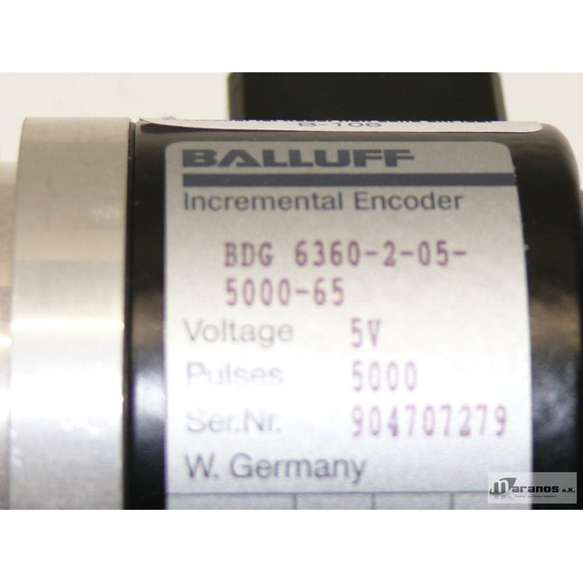 Balluff Typ: Impulsgeber BDG 6360-2-05-5000-65 5V / BDG6360-2-05-5000-65 - Maranos.de