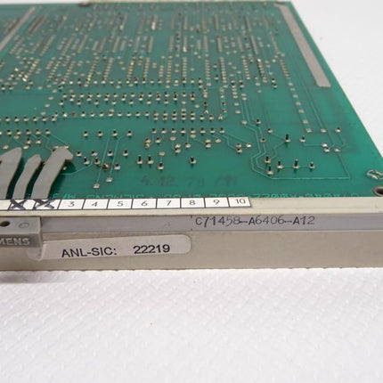 Siemens C71458-A6406-A12 Digitaleingabe C71458A6406A12 - Maranos.de