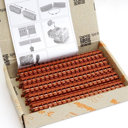 Weidmüller Steckverbinder ZVL 1.5 BR 1650370000 / Inhalt:100 Stück / Neu OVP - Maranos.de