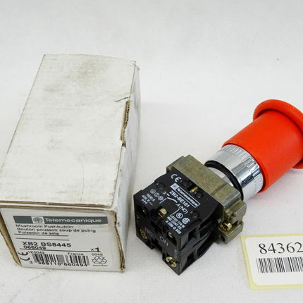 Schneider Telemecanique Roter Not-Aus-Taster / XB2BS8445 / XB2 BS8445 / Neu OVP - Maranos.de