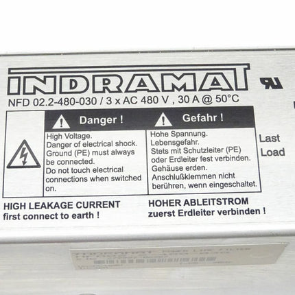 Indramat NFD02.2-480-030 Power Line Filter - Maranos.de