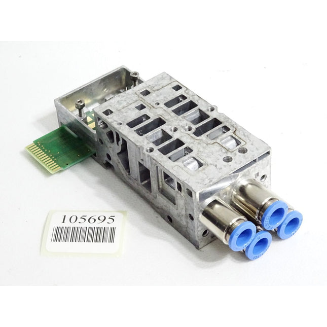 Festo 538000 Anschlussplatte VMPA2-FB-AP-2-1 mit 718315 Karte - Maranos.de