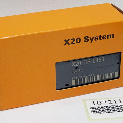 B&R X20CP0483 Rev. F0 ARM Cortex-A9 Prozessor / Neu OVP - Maranos.de