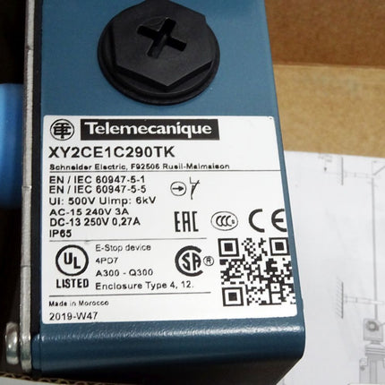 Telemecanique XY2CE1C290TK 813302 Seilzug-Notschalter / Neu OVP - Maranos.de
