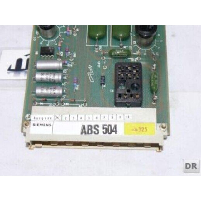 SIEMENS ABS 504 / ABS504-A325 / E14012-05344-M100-A1 ABS / E-Stand: 01 - Maranos.de